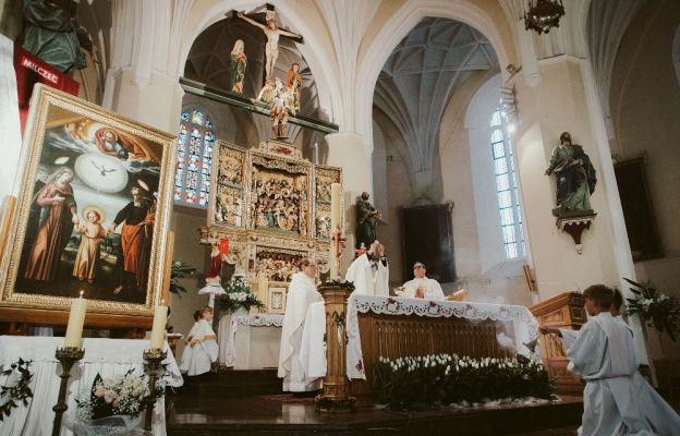 30 kwietnia - 1 maja obraz św. Józefa Kaliskiego peregrynował w parafii św. Michała Archanioła w Świebodzinie