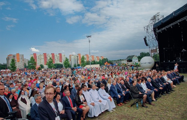 Podczas ubiegłorocznego spotkania na placu Papieskim