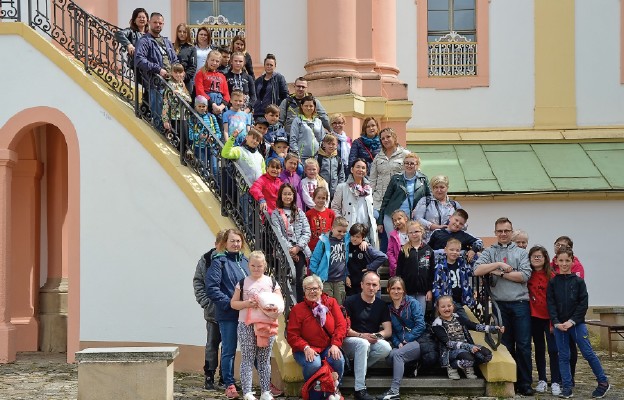 Uczestnicy wyjazdu odwiedzili klasztor Sióstr Cysterek w Niemczech