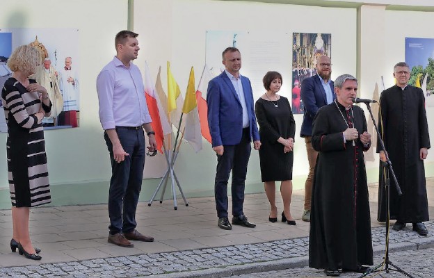 Wspomnienie obecności św. Jana Pawła II w Sandomierzu
