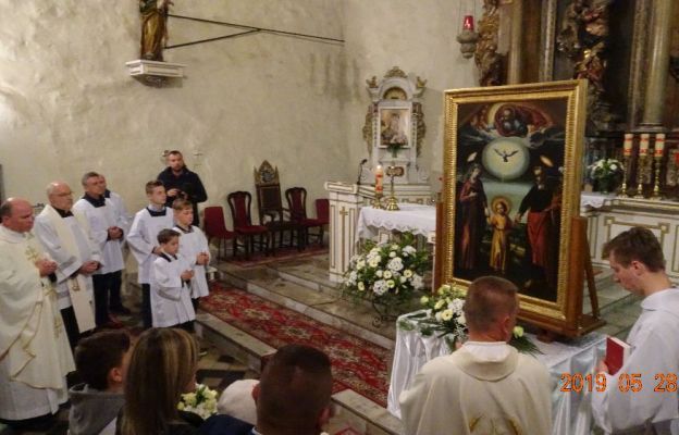 Powitanie obrazu w kościele w Świdnicy