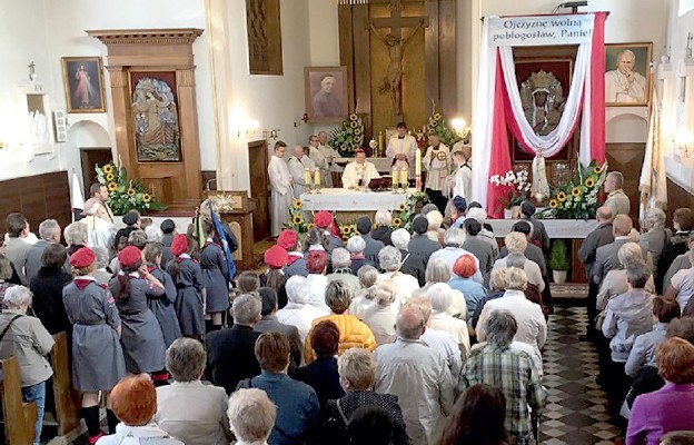 Obecni na uroczystości