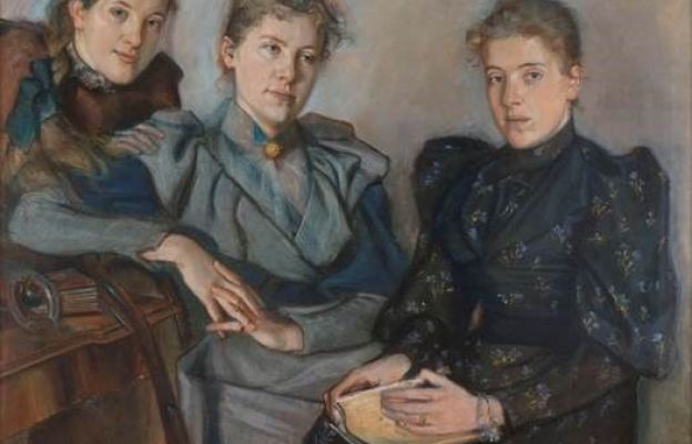 Portret trzech panien Bobrówien (Panny Bobrówny), 1894