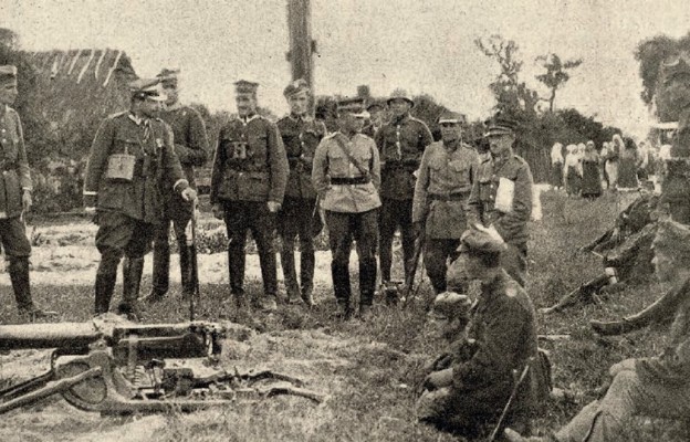 Podczas Bitwy Warszawskiej gen. Józef Haller był przy polskich żołnierzach na pierwszej linii frontu