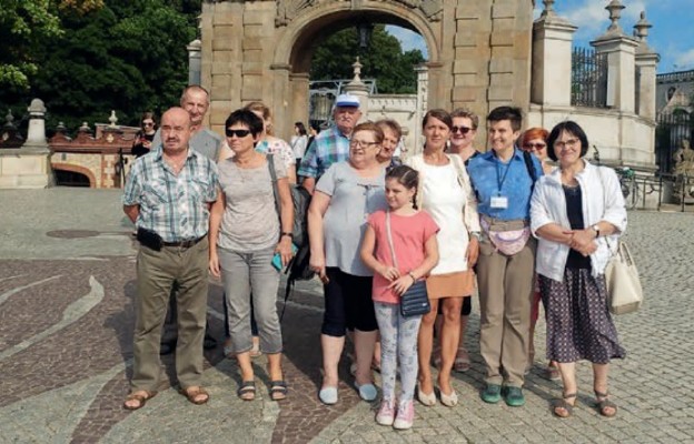 Część grupy z okręgu cieszyńskiego już w Częstochowie