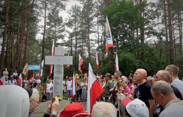Jedno z miejsc poświęconych pamięci Polaków