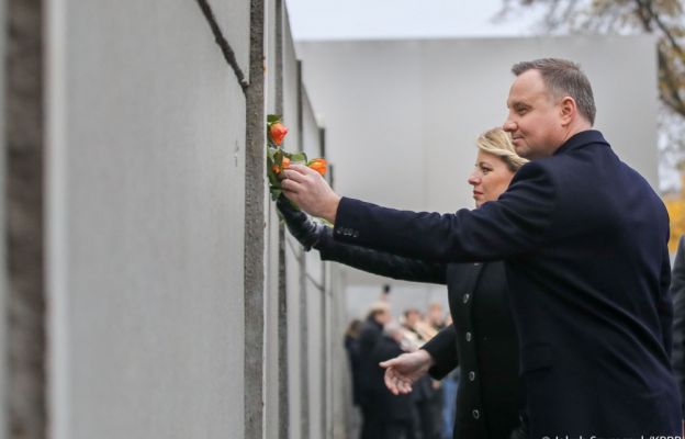 Uroczystości z okazji 30. rocznicy upadku muru berlińskiego z udziałem Prezydenta Andrzeja Dudy 