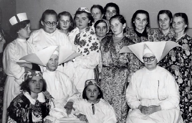 Siostry szarytki pracowały w szpitalu do 1963 r.