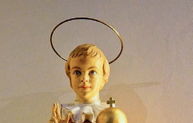 Dzieciątko Jezus z kaplicy wrocławskiego domu Sióstr Karmelitanek Dzieciątka Jezus
