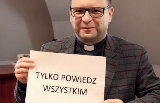 Ks. dr Bartosz Mitkiewicz, diecezjalny duszpasterz ds. pomocy duchowej ofiarom wykorzystywania seksualnego i ich rodzinom.