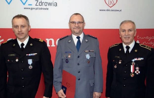 Od lewej – Krzysztof Stachyra, Dariusz Koperski i Zdzisław Wójcik
