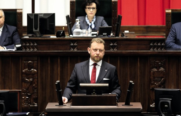 Minister zdrowia prof. Szumowski przekonał
do poparcia specustaw ws. koronawirusa