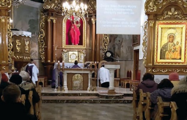 Podczas nabożeństwa w biłgorajskim „kościółku”