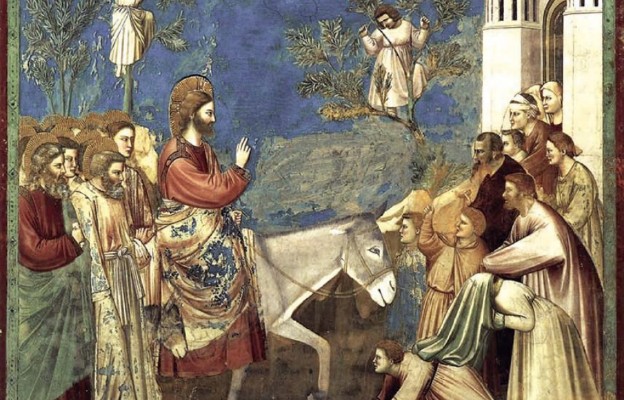 Wjazd do Jerozolimy – fresk Giotto di Bondone namalowany ok. 1305 r.