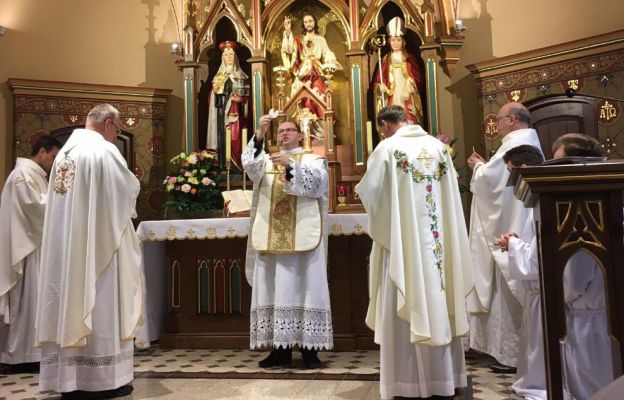 Msza św. odpustowa pod przewodnictwem ks. Mirosława Benedyka