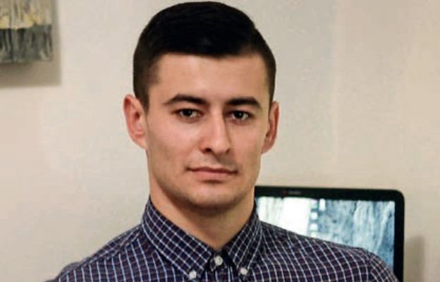 Sergiusz Lebedyn z Chmielnickiego na Ukrainie mieszka i pracuje w Lublinie