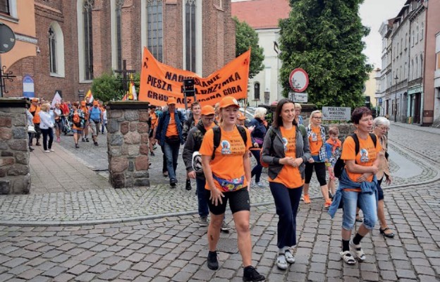 Pielgrzymka to czas radości, ale też zmagania się z samym sobą