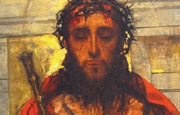 Adam Chmielowski, „Ecce Homo” (fragment obrazu)