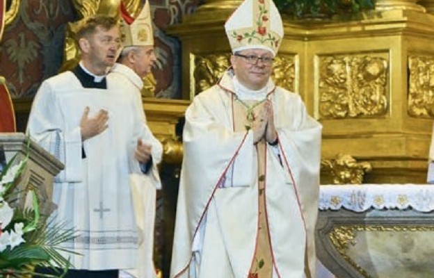 Abp H. M. Jagodziński tuż po przyjęciu święceń