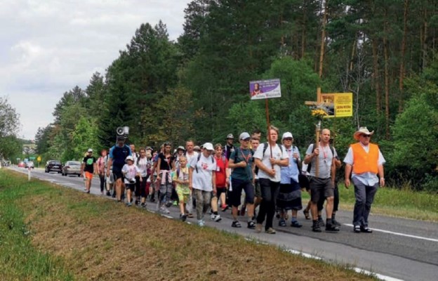 Sztafetą na Jasną Górę