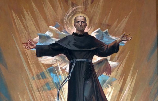 Obraz św. o. Maksymiliana Marii Kolbego