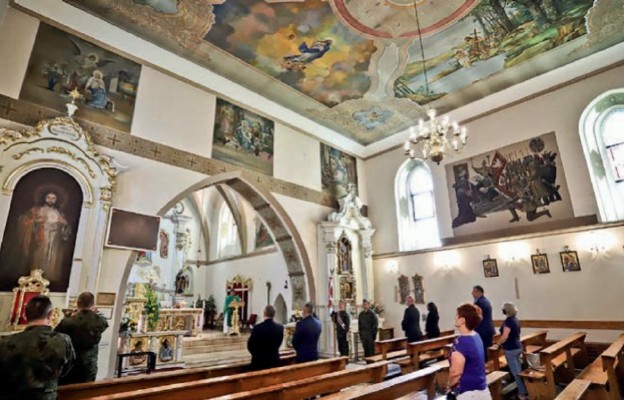 Msza św. w wałbrzyskim kościele św. Anny miała kameralny charakter