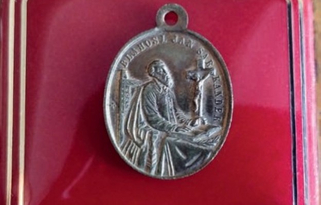 Medalik z wizerunkiem bł. Jana Sarkandra