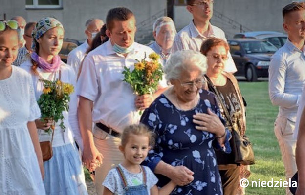 Procesja na lisiniecką Kalwarię