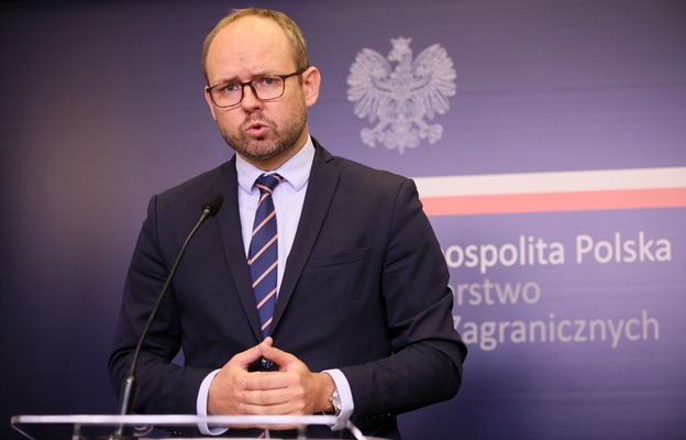 Wiceminister spraw zagranicznych Marcin Przydacz