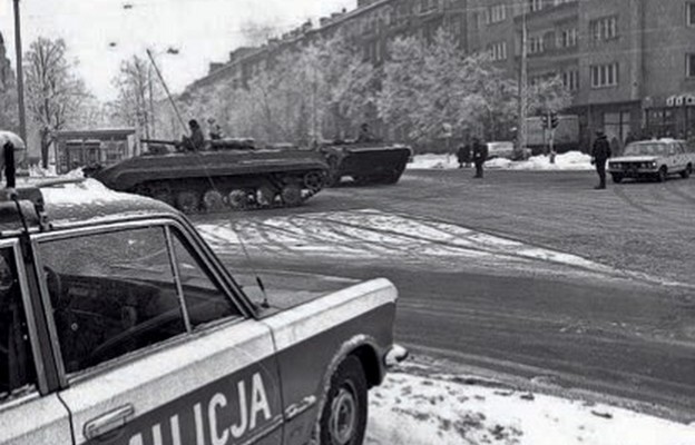 Róg Alei Niepodległości i Rakowieckiej, 1981 r.