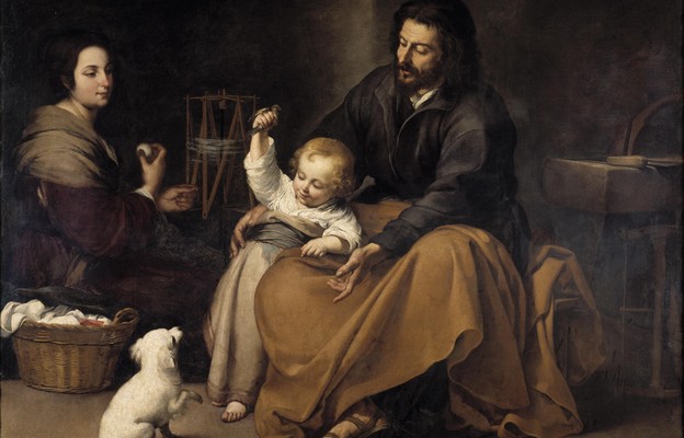 Święta Rodzina z ptaszkiem, 1650 r.