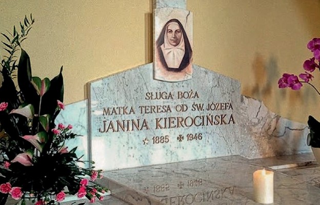 Sarkofag sł. Bożej Matki Teresy od św. Józefa w domu sióstr w Sosnowcu