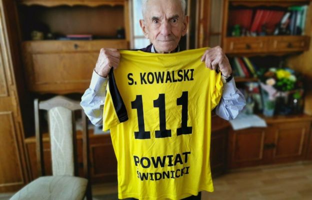 Najstarszy mężczyzna w Polsce - Stanisław Kowalski mieszka w Świdnicy, 14 kwietnia skończył 111 lat