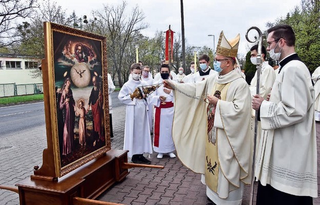 Peregrynacja obrazu Świętej Rodziny w naszej diecezji rozpoczęła się 1 maja