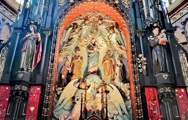 Słynąca łaskami figura Najświętszej Maryi Panny Anielskiej