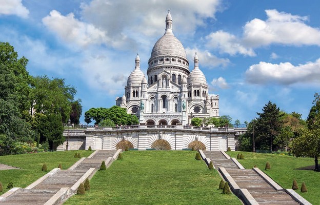 Słynna paryska bazylika Sacré-Coeur