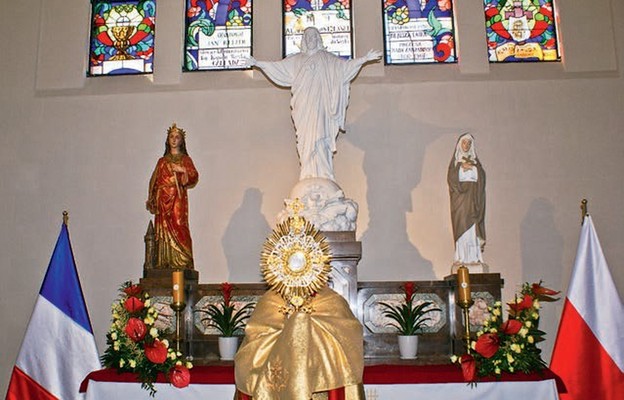 Podczas uroczystego nabożeństwa w kościele Matki Bożej Bolesnej w Czeladzi