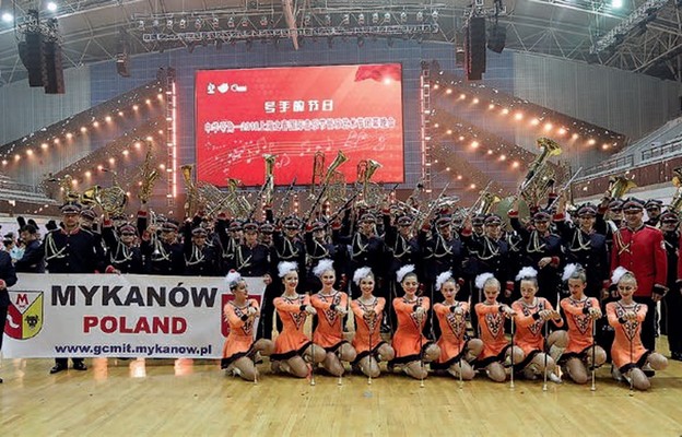 Orkiestra z Mykanowa podczas festiwalu w Chinach