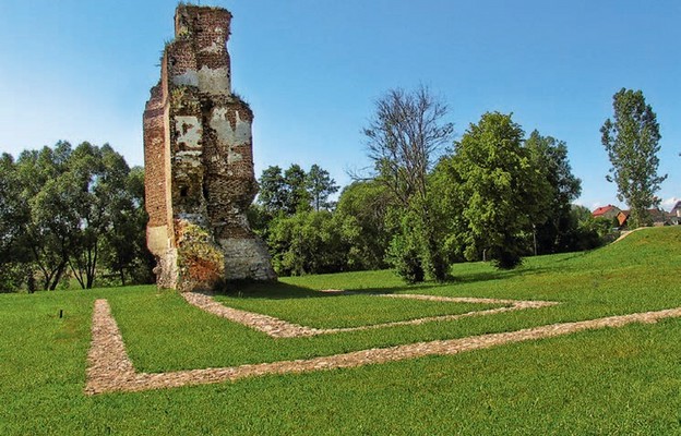 Z dawnej budowli został tylko jej mały fragment