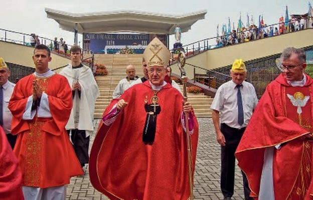 Mszy św. przewodniczył bp Andrzej Kaleta