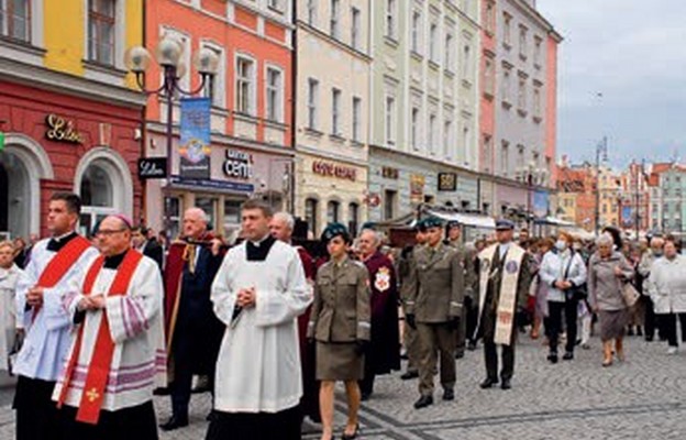 Procesja na wrocławskim Rynku