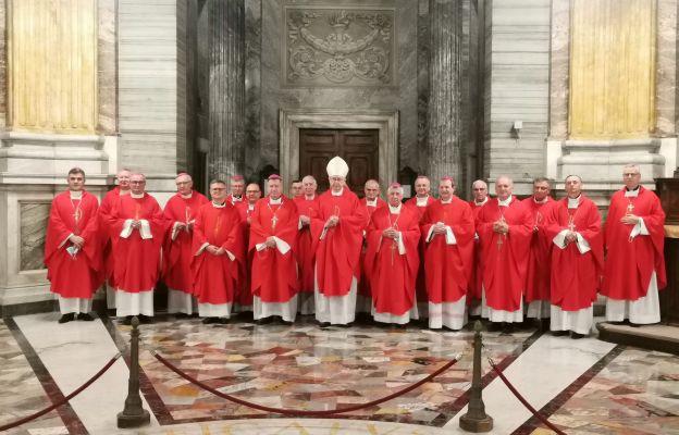Rozpoczęcie wizyty ad limina Apostolorum drugiej grupy biskupów polskich (wśród nich Bp Tadeusz Lityński)