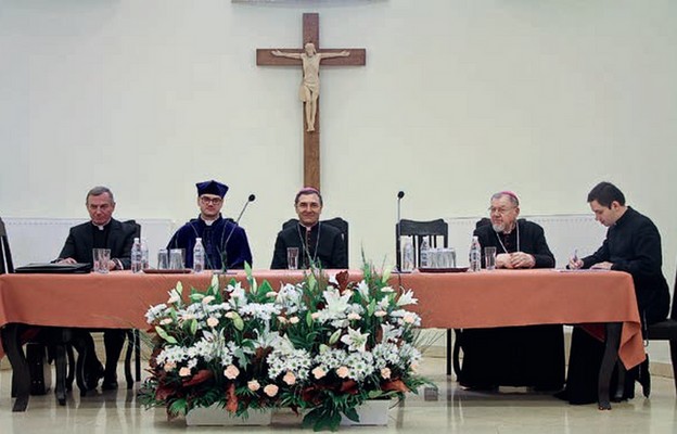 Druga część inauguracji 65. roku akademickiego miała miejsce w auli drohiczyńskiego seminarium