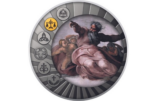 Moneta z serii „Główne prawdy wiary” wybita przez Mennicę Polską SA