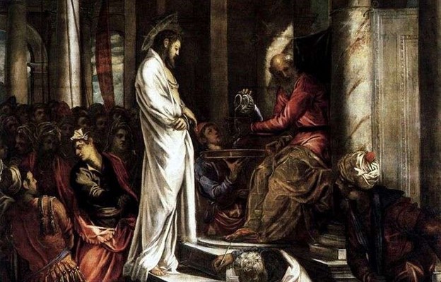Jacopo Tintoretto, Chrystus przed piłatem