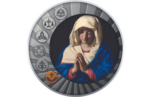 Moneta z serii „Główne prawdy wiary” wybita przez Mennicę Polską SA