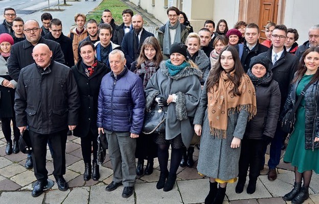 Studenci Diecezjalnego Studium Organistowskiego z Kielc