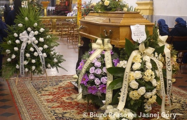 Pogrzeb s. Janiny Więcek