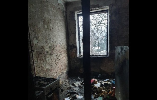Prośba o pomoc dla kombatanta, któremu spłonęło mieszkanie