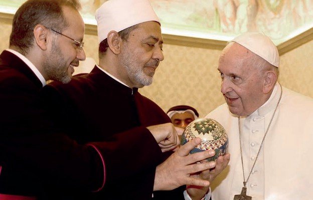Spotkanie papieża Franciszka z Wielkim imamem Al-Azhar Ahmedem Al-Tayebem, 15 listopada 2019 r